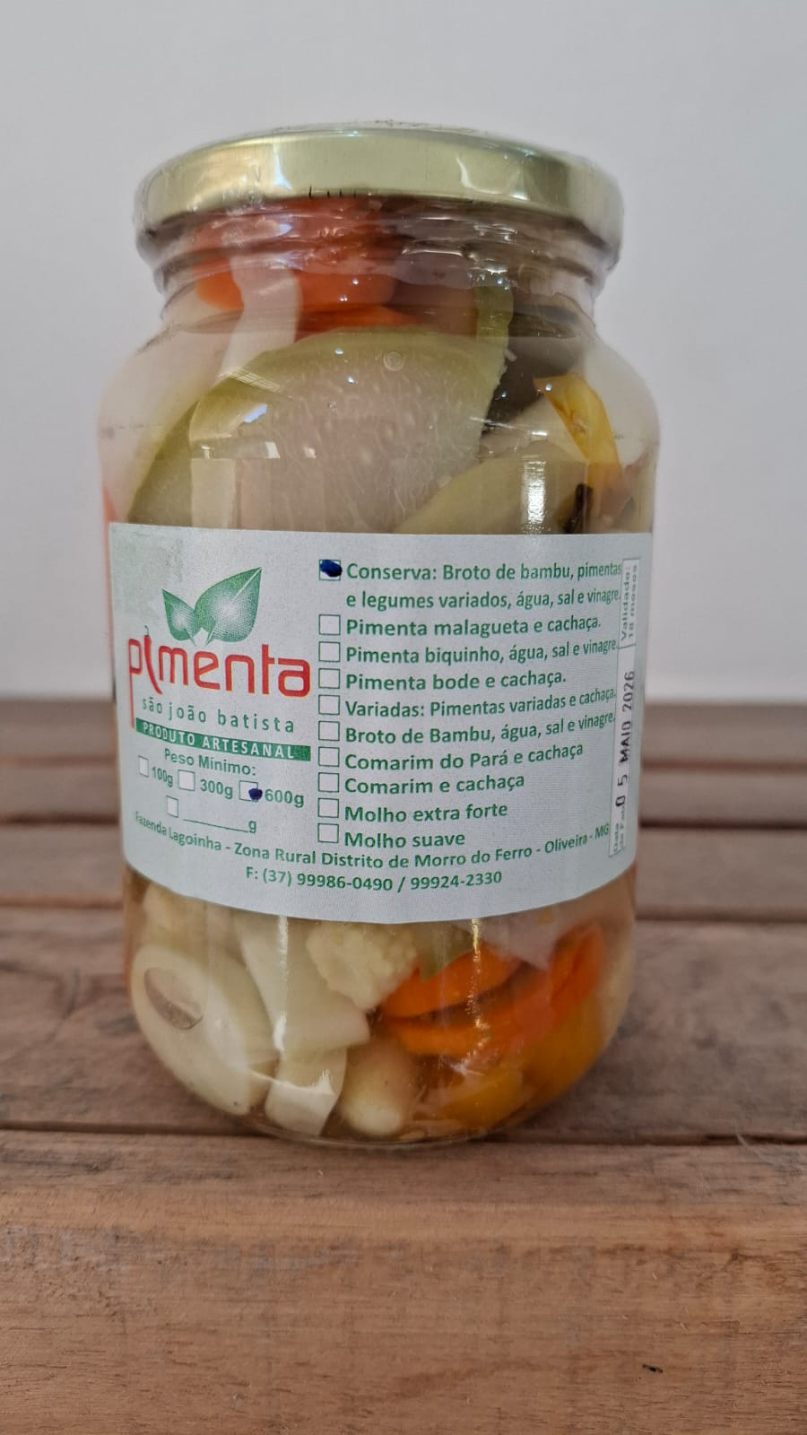 Conserva 600g